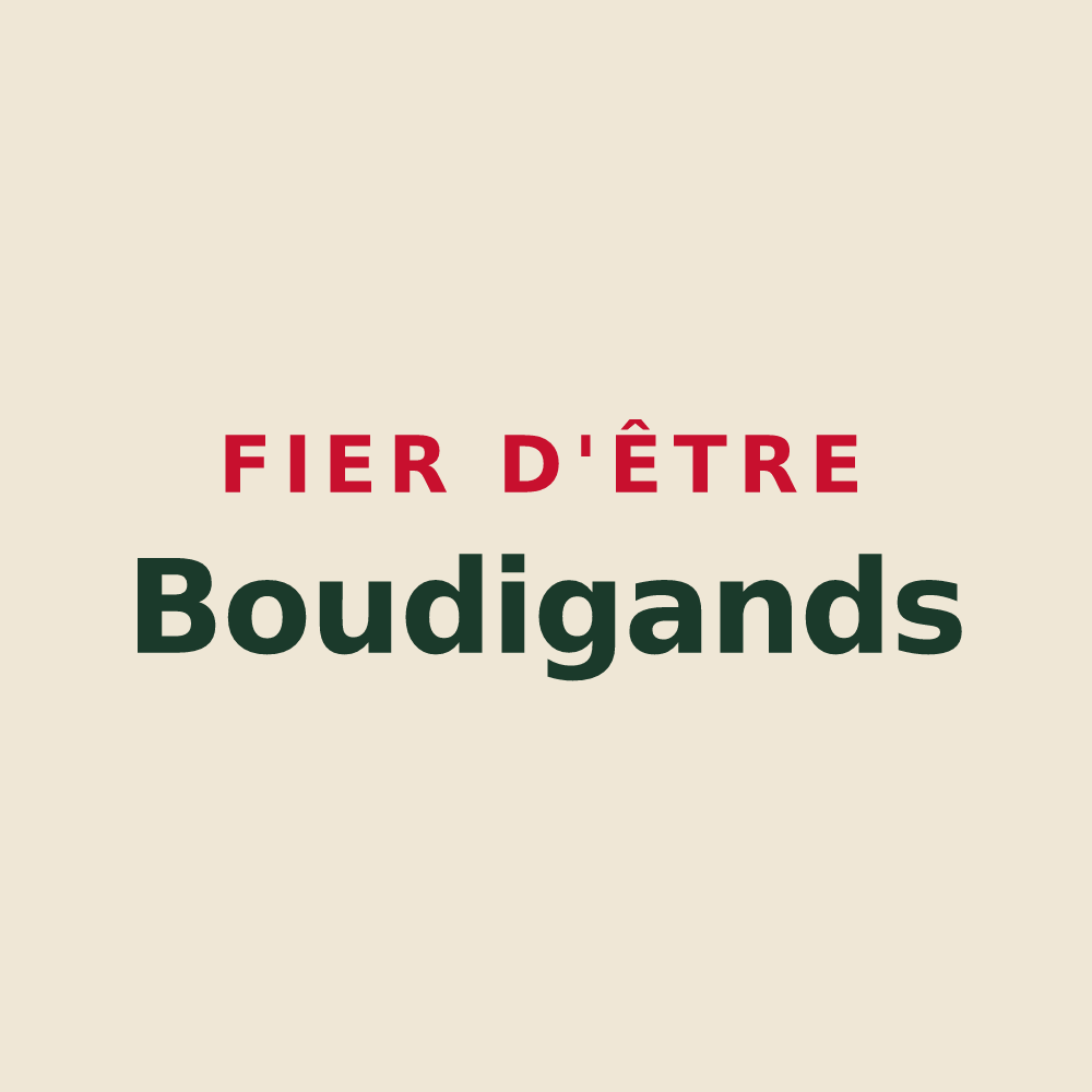 Tote bag « Fier d'être Boudigands » — design pour Boudes