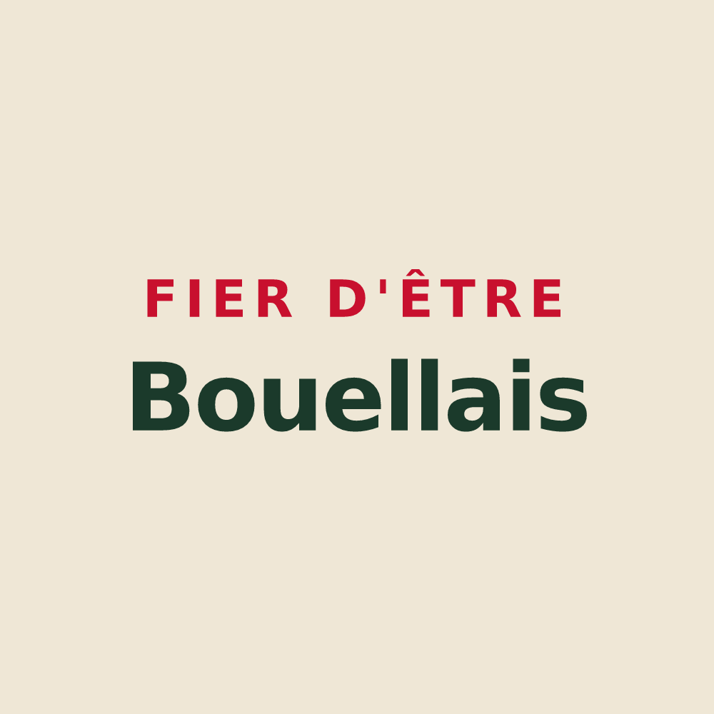 Tote bag « Fier d'être Bouellais » — design pour Bouelles