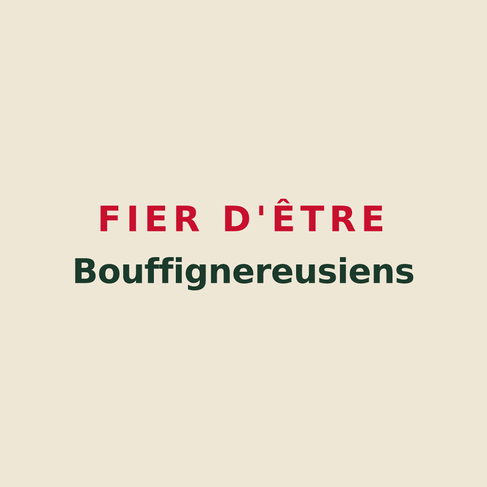 Tote bag « Fier d'être Bouffignereusiens » — design pour Bouffignereux