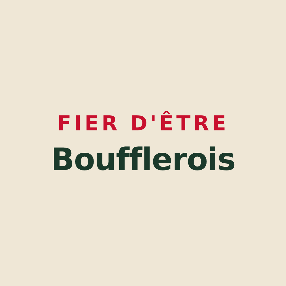 Tote bag « Fier d'être Boufflerois » — design pour Boufflers