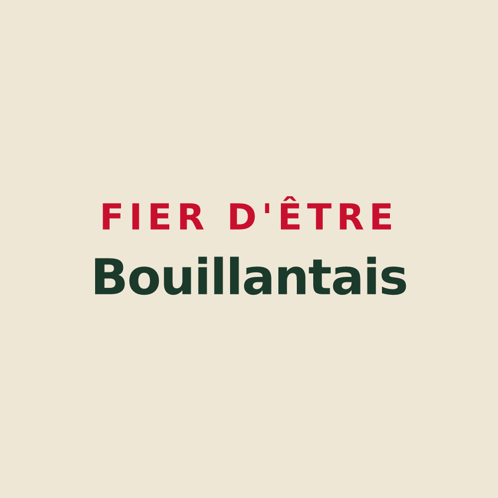 Tote bag « Fier d'être Bouillantais » — design pour Bouillante
