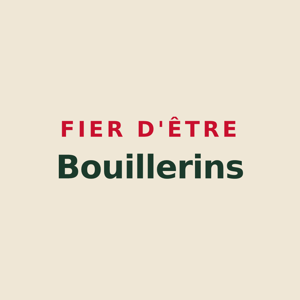 Tote bag « Fier d'être Bouillerins » — design pour Bouilly-en-Gâtinais
