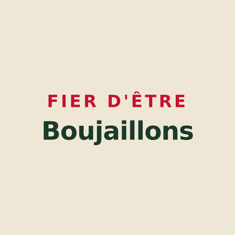 Tote bag « Fier d'être Boujaillons » — design pour Boujailles