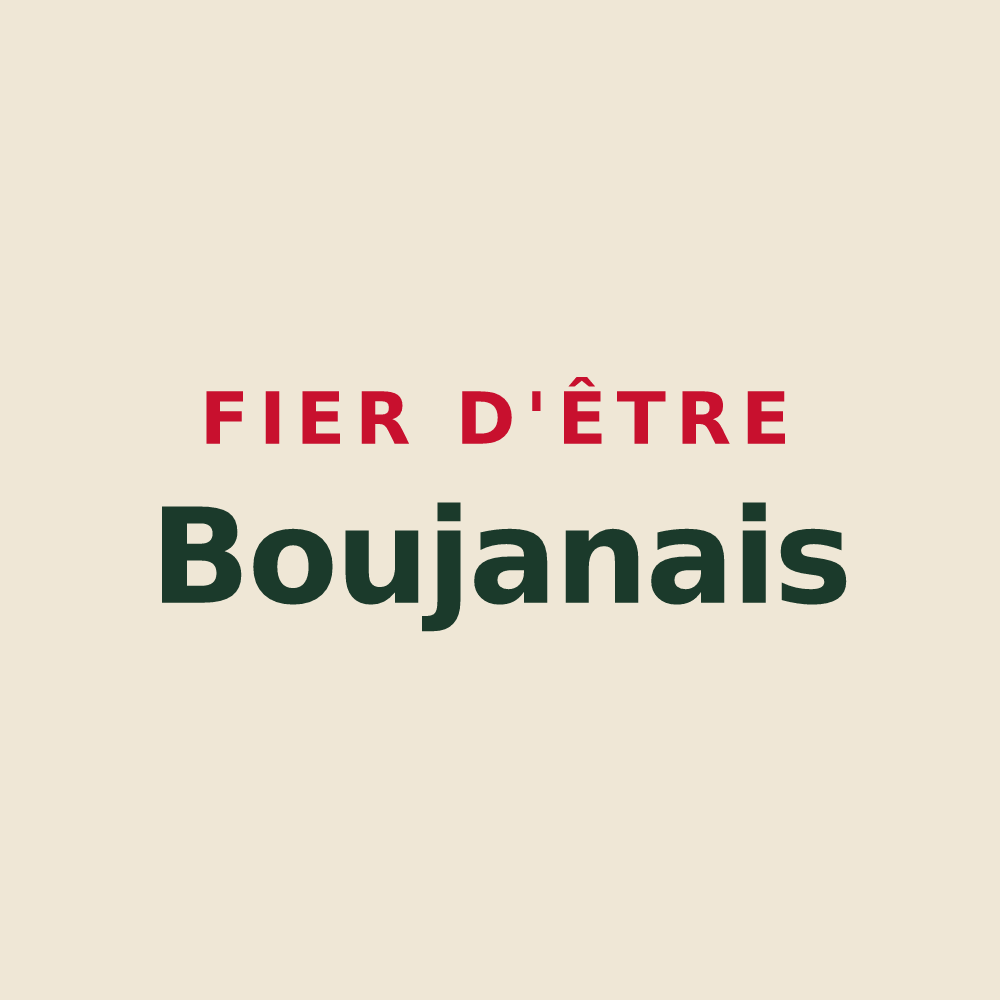 Tote bag « Fier d'être Boujanais » — design pour Boujan-sur-Libron