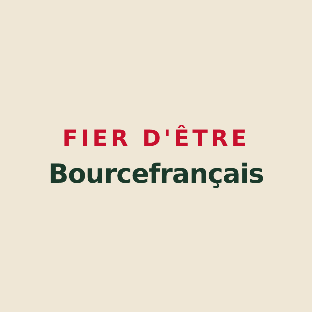 Tote bag « Fier d'être Bourcefrançais » — design pour Bourcefranc-le-Chapus