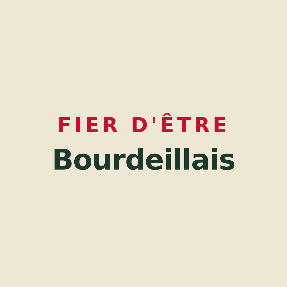 Tote bag « Fier d'être Bourdeillais » — design pour Bourdeilles