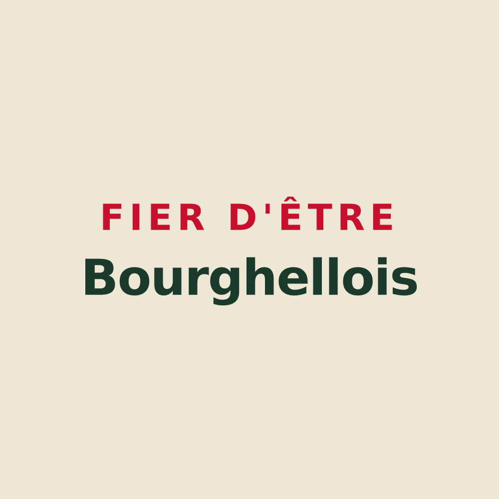 Tote bag « Fier d'être Bourghellois » — design pour Bourghelles