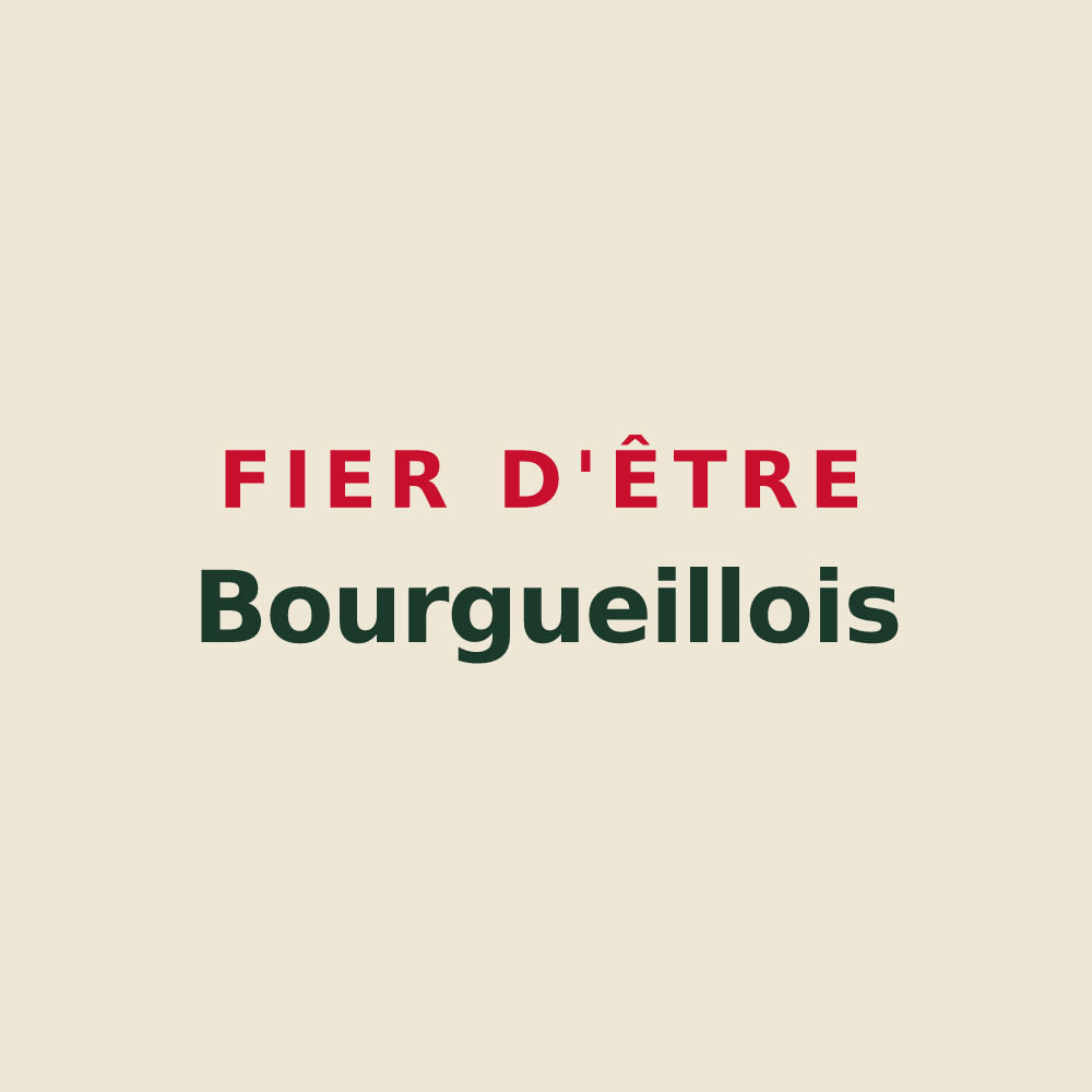 Tote bag « Fier d'être Bourgueillois » — design pour Bourgueil