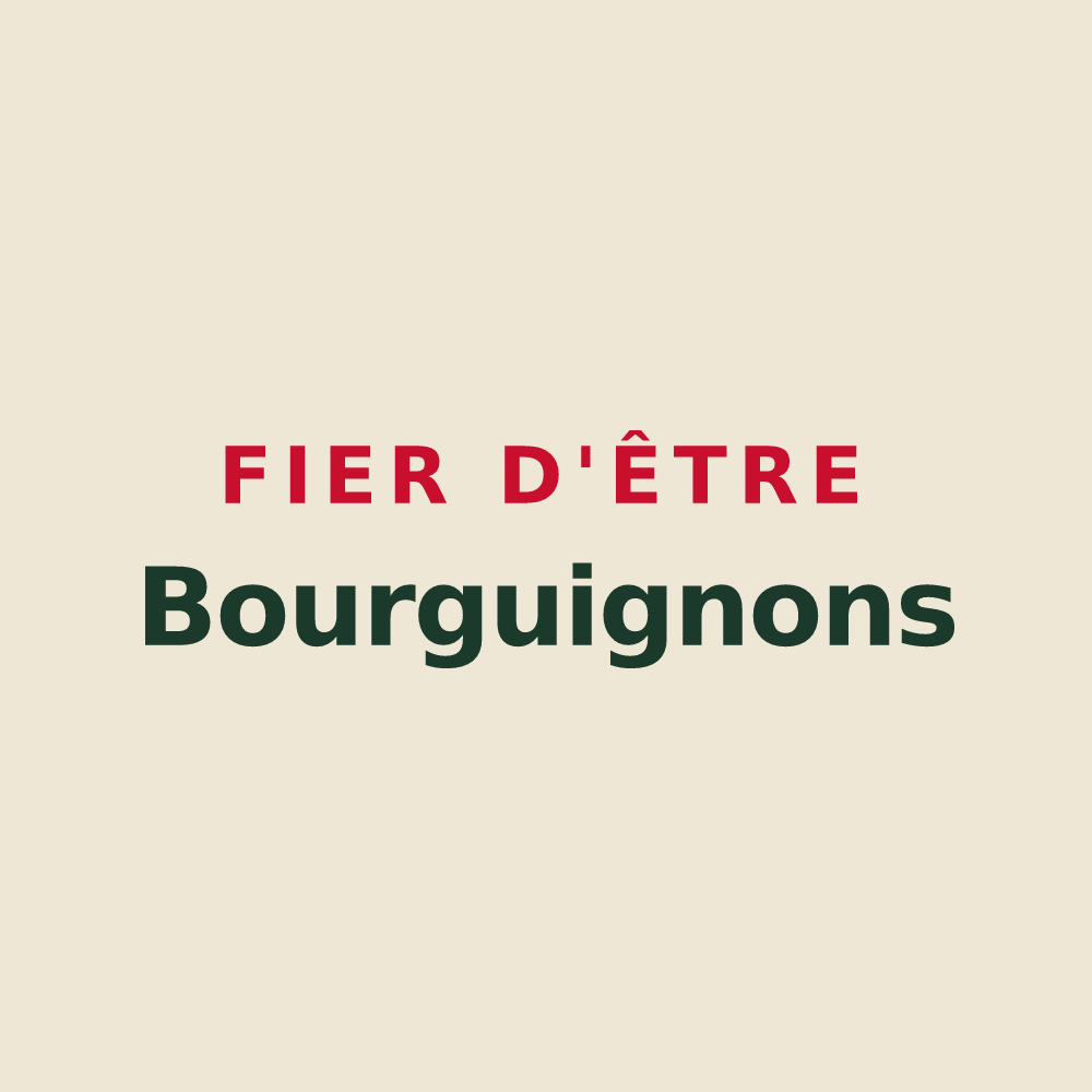 Tote bag « Fier d'être Bourguignons » — design pour Bourguignon-sous-Montbavin