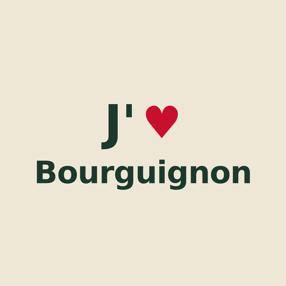 Tote bag personnalisé Bourguignon — design J'aime Bourguignon