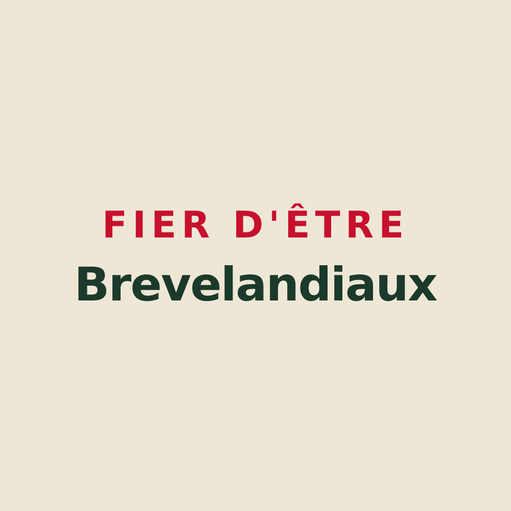 Tote bag « Fier d'être Brevelandiaux » — design pour Bourgvilain