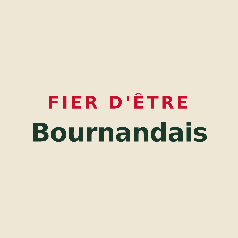 Tote bag « Fier d'être Bournandais » — design pour Bournand