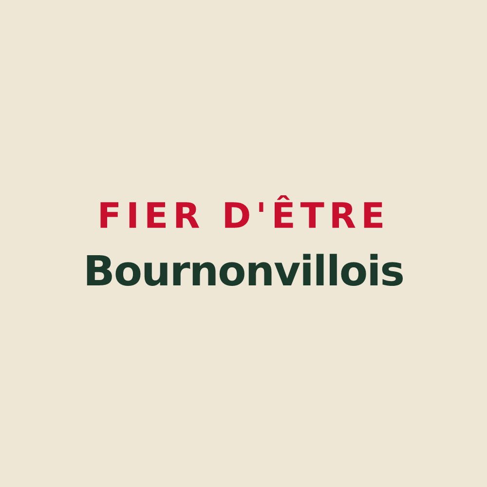 Tote bag « Fier d'être Bournonvillois » — design pour Bournonville