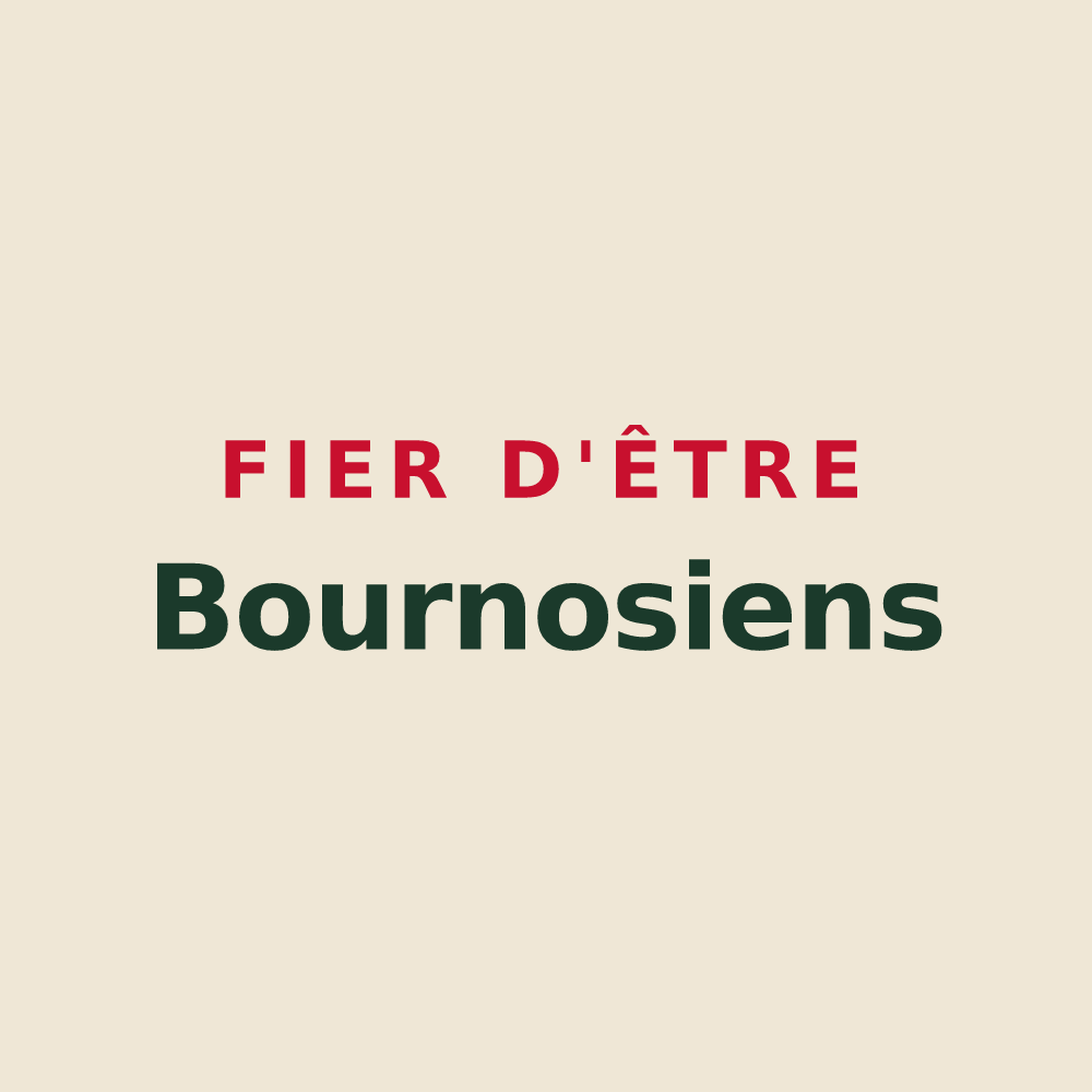 Tote bag « Fier d'être Bournosiens » — design pour Bournos