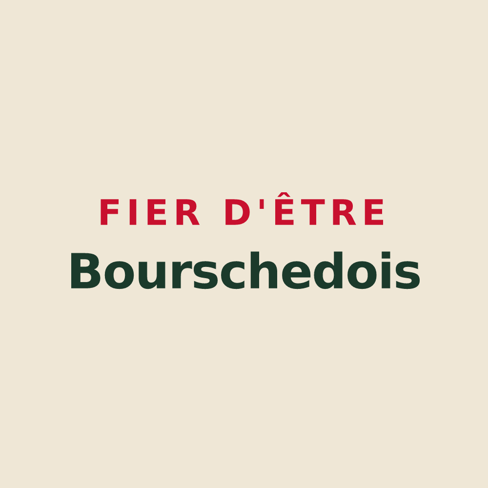 Tote bag « Fier d'être Bourschedois » — design pour Bourscheid