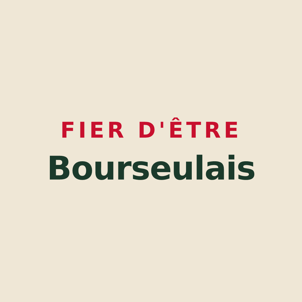 Tote bag « Fier d'être Bourseulais » — design pour Bourseul