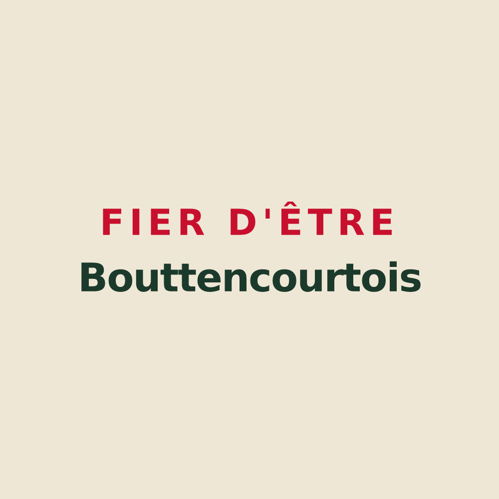 Tote bag « Fier d'être Bouttencourtois » — design pour Bouttencourt