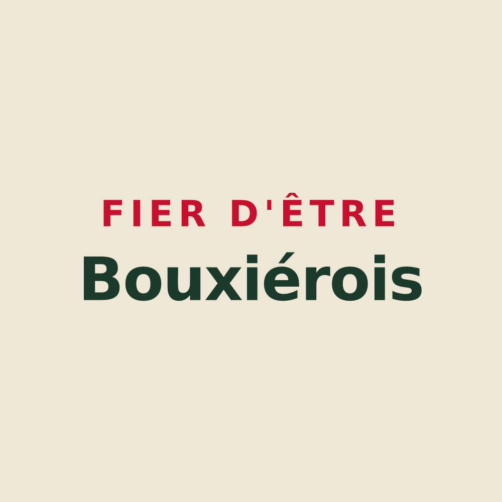 Tote bag « Fier d'être Bouxiérois » — design pour Bouxières-aux-Bois