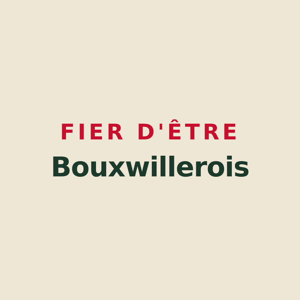 Tote bag « Fier d'être Bouxwillerois » — design pour Bouxwiller
