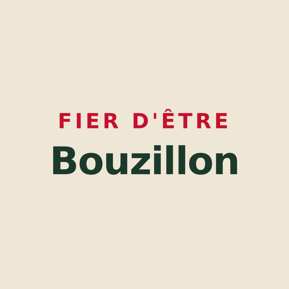 Tote bag « Fier d'être Bouzillon » — design pour Bouzy