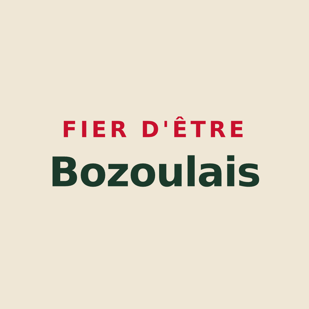 Tote bag « Fier d'être Bozoulais » — design pour Bozouls