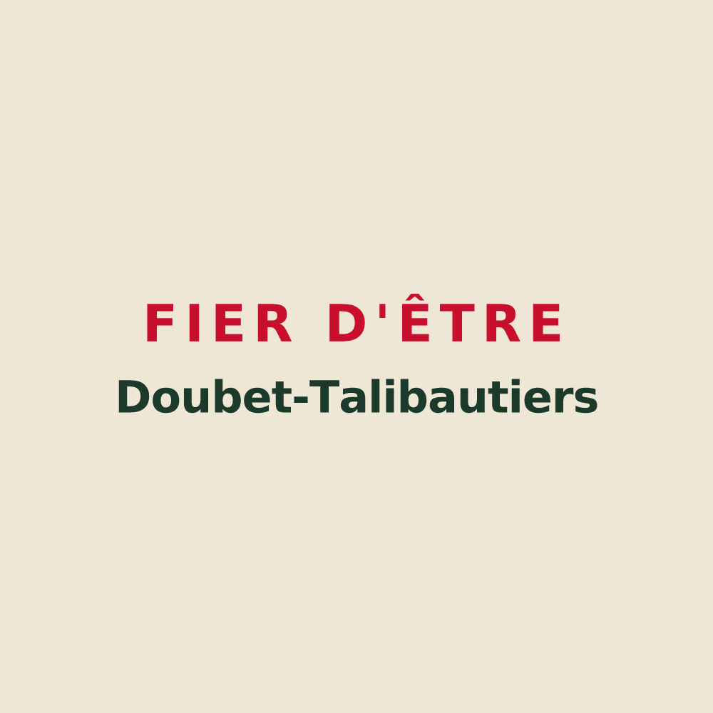 Tote bag « Fier d'être Doubet-Talibautiers » — design pour Bragelogne-Beauvoir