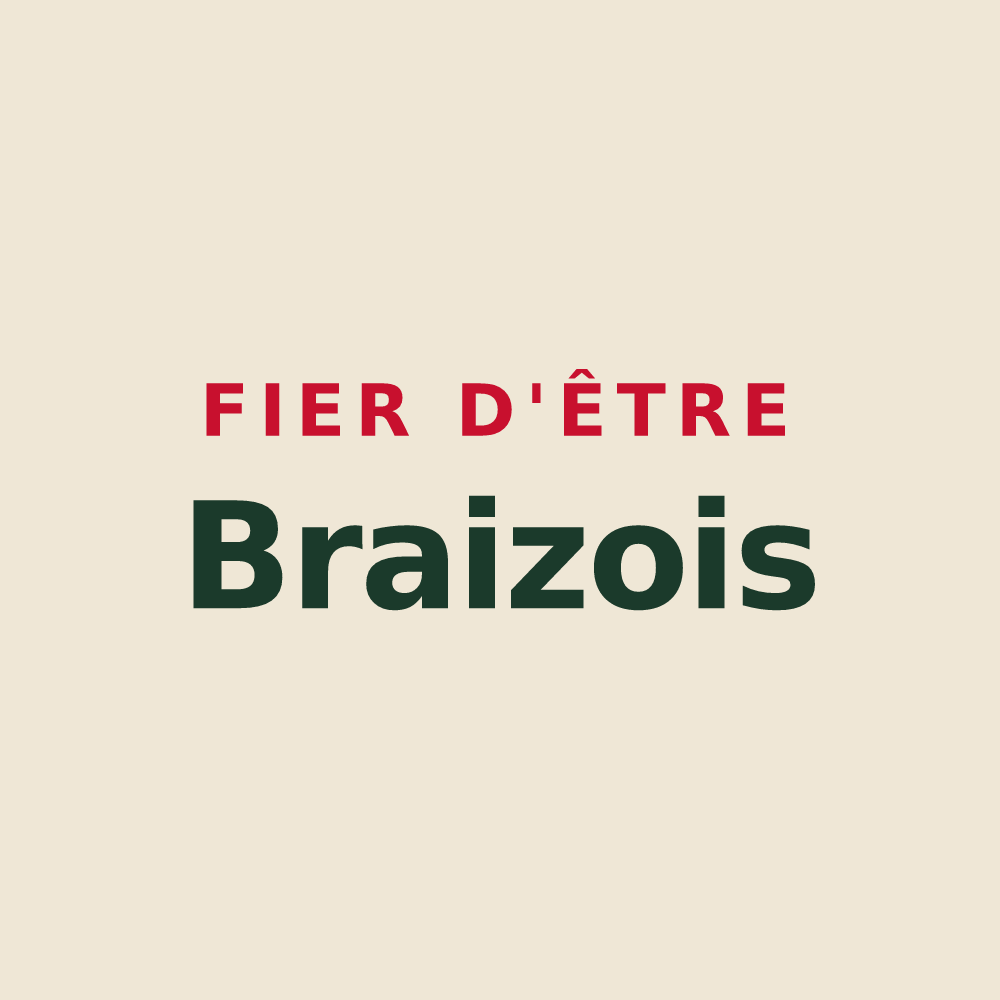 Tote bag « Fier d'être Braizois » — design pour Braize