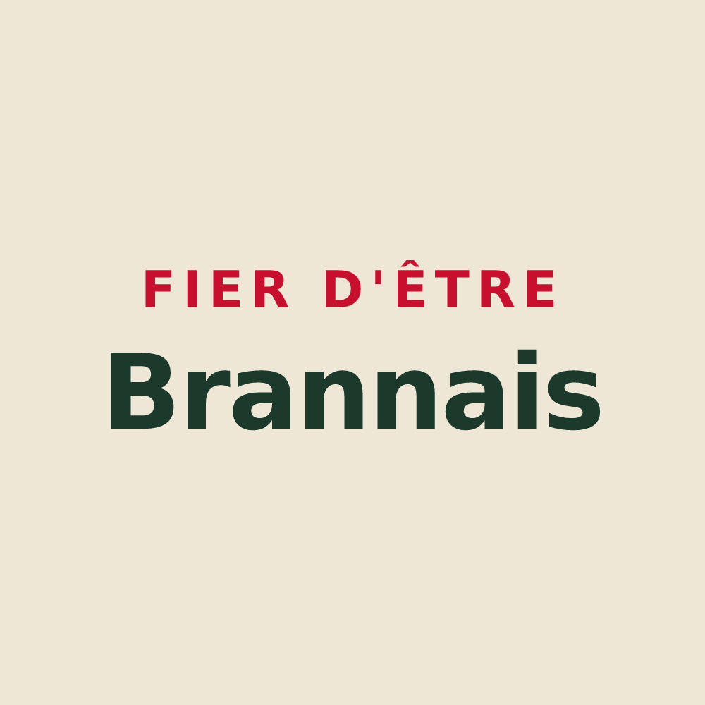 Tote bag « Fier d'être Brannais » — design pour Bran