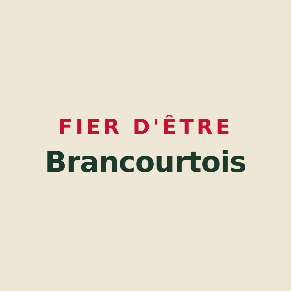 Tote bag « Fier d'être Brancourtois » — design pour Brancourt-en-Laonnois