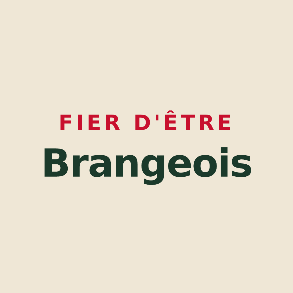 Tote bag « Fier d'être Brangeois » — design pour Branges