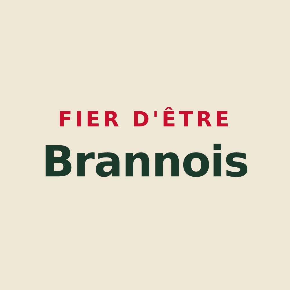 Tote bag « Fier d'être Brannois » — design pour Branne
