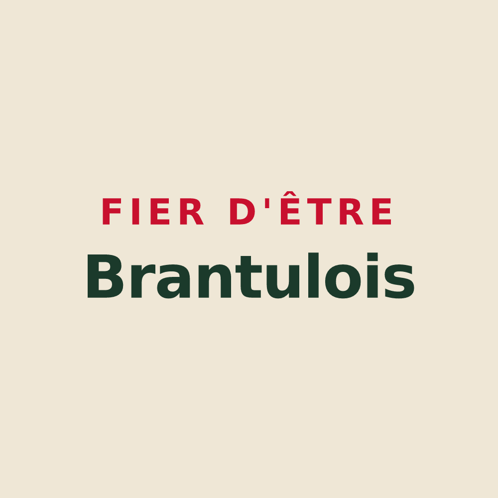Tote bag « Fier d'être Brantulois » — design pour Brantes