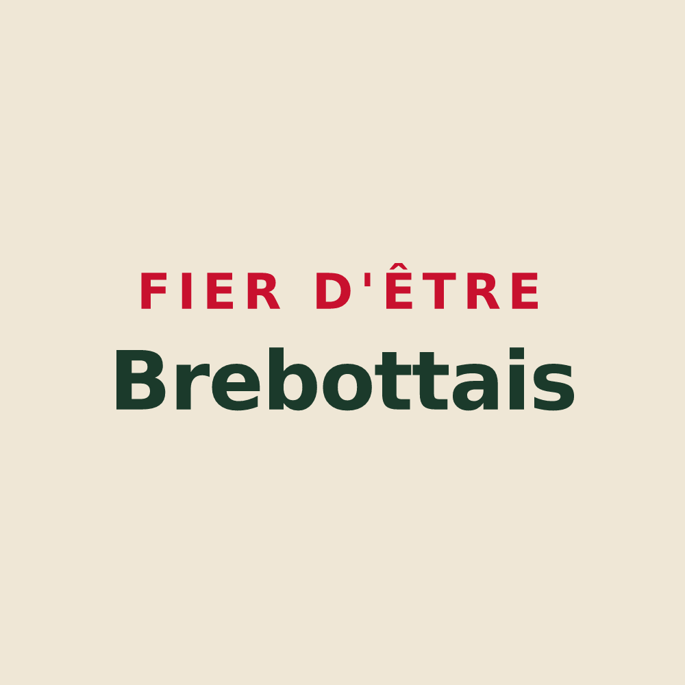 Tote bag « Fier d'être Brebottais » — design pour Brebotte