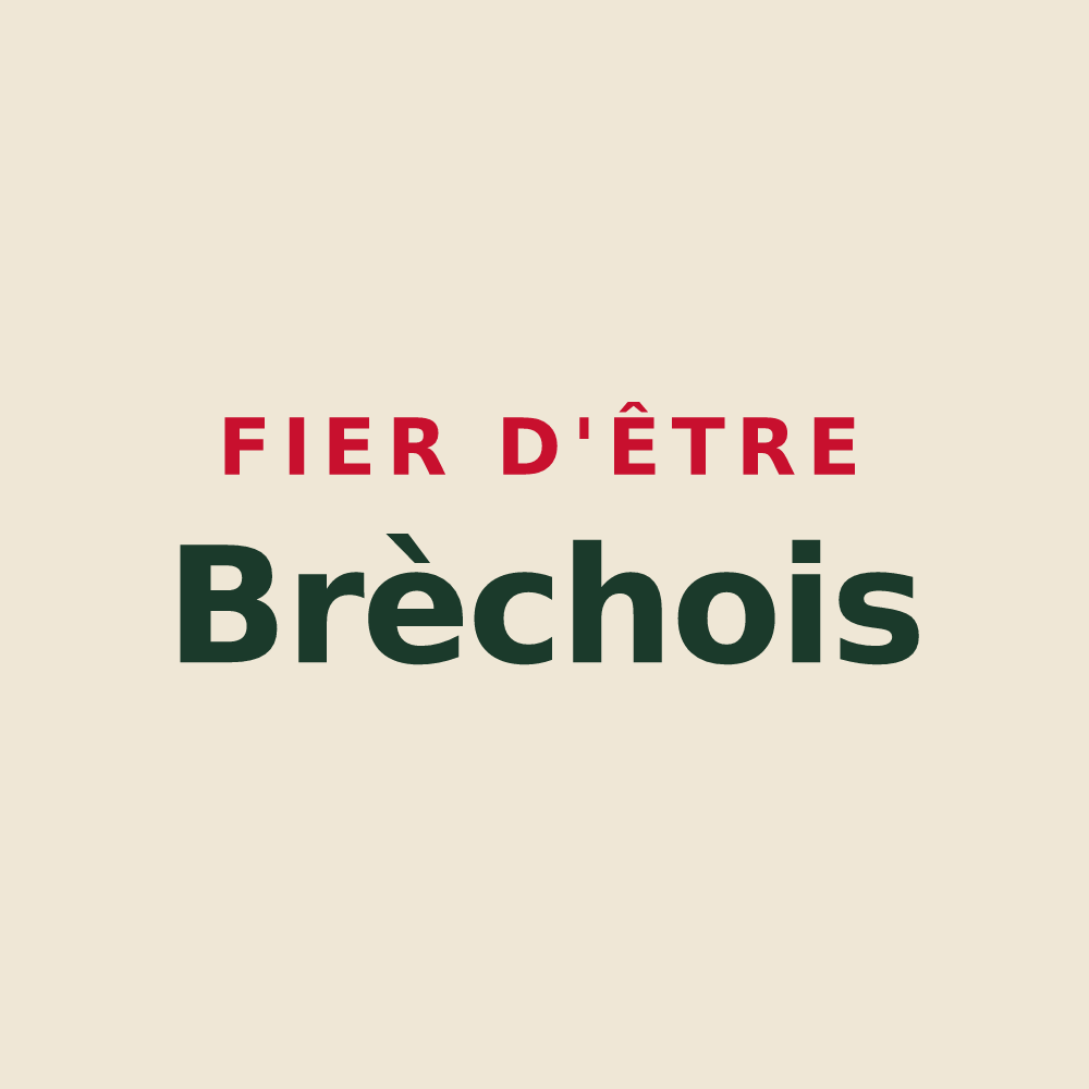 Tote bag « Fier d'être Brèchois » — design pour Brèches