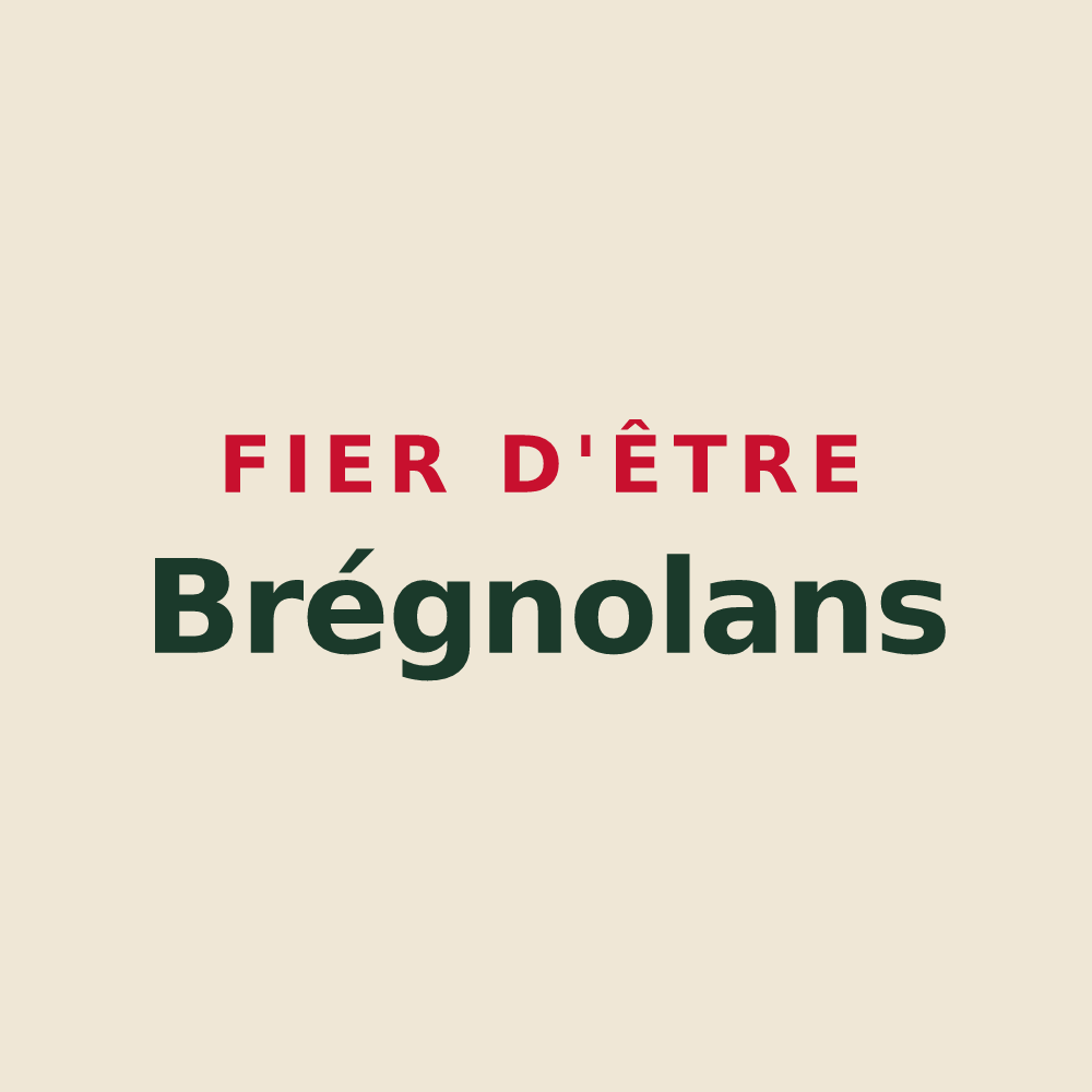 Tote bag « Fier d'être Brégnolans » — design pour Brégnier-Cordon