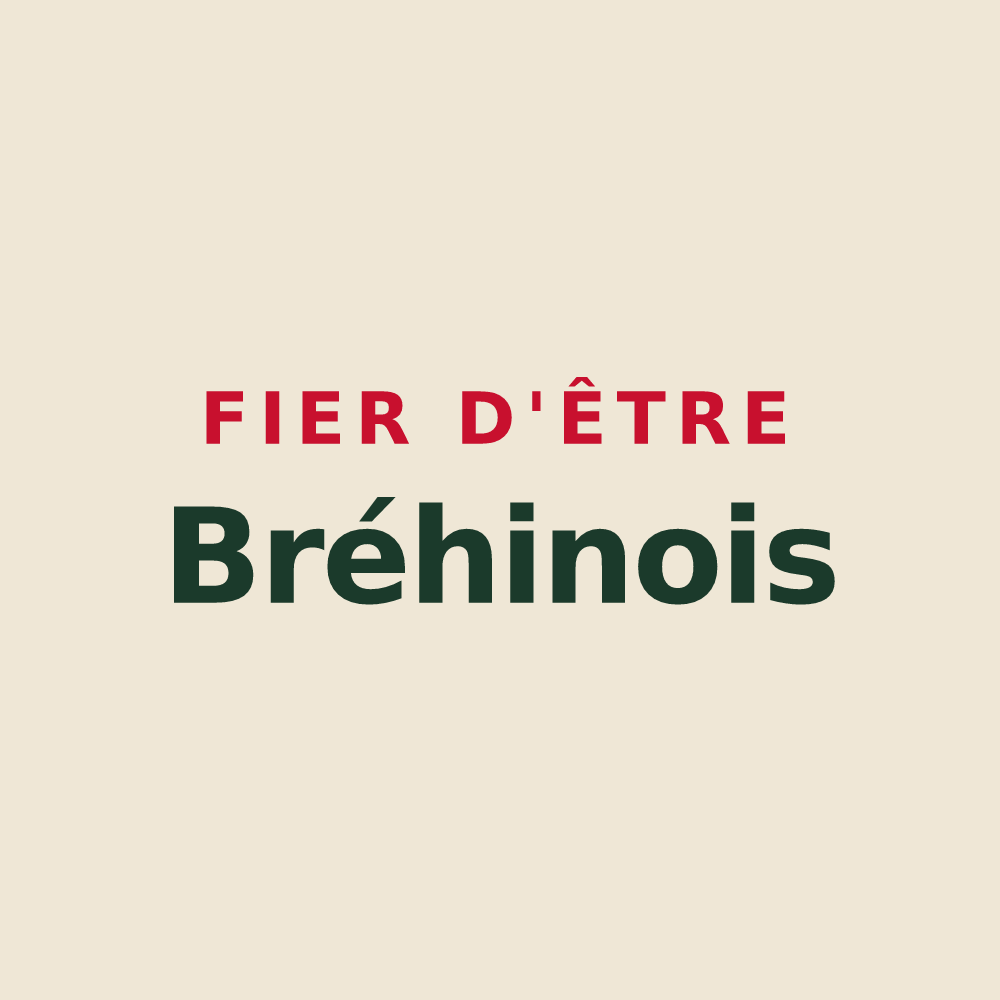 Tote bag « Fier d'être Bréhinois » — design pour Bréhain-la-Ville