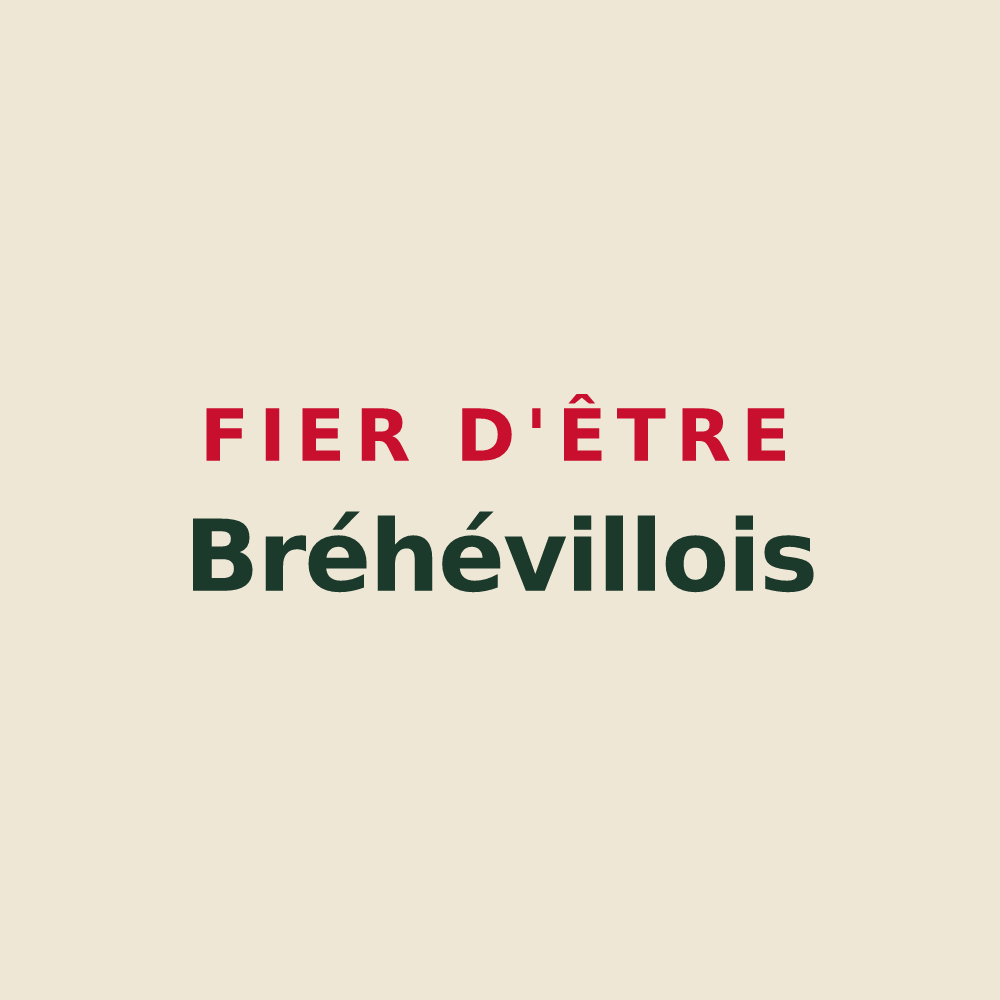 Tote bag « Fier d'être Bréhévillois » — design pour Bréhéville