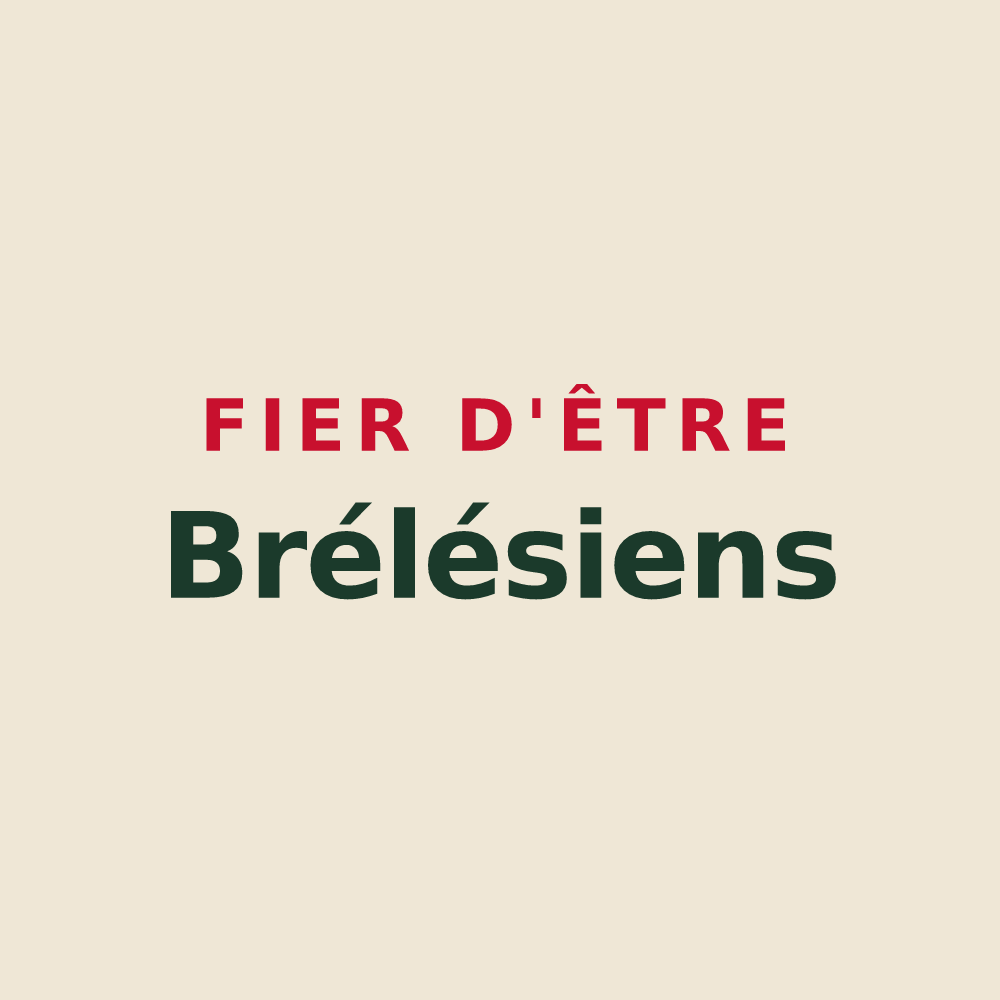 Tote bag « Fier d'être Brélésiens » — design pour Brélès
