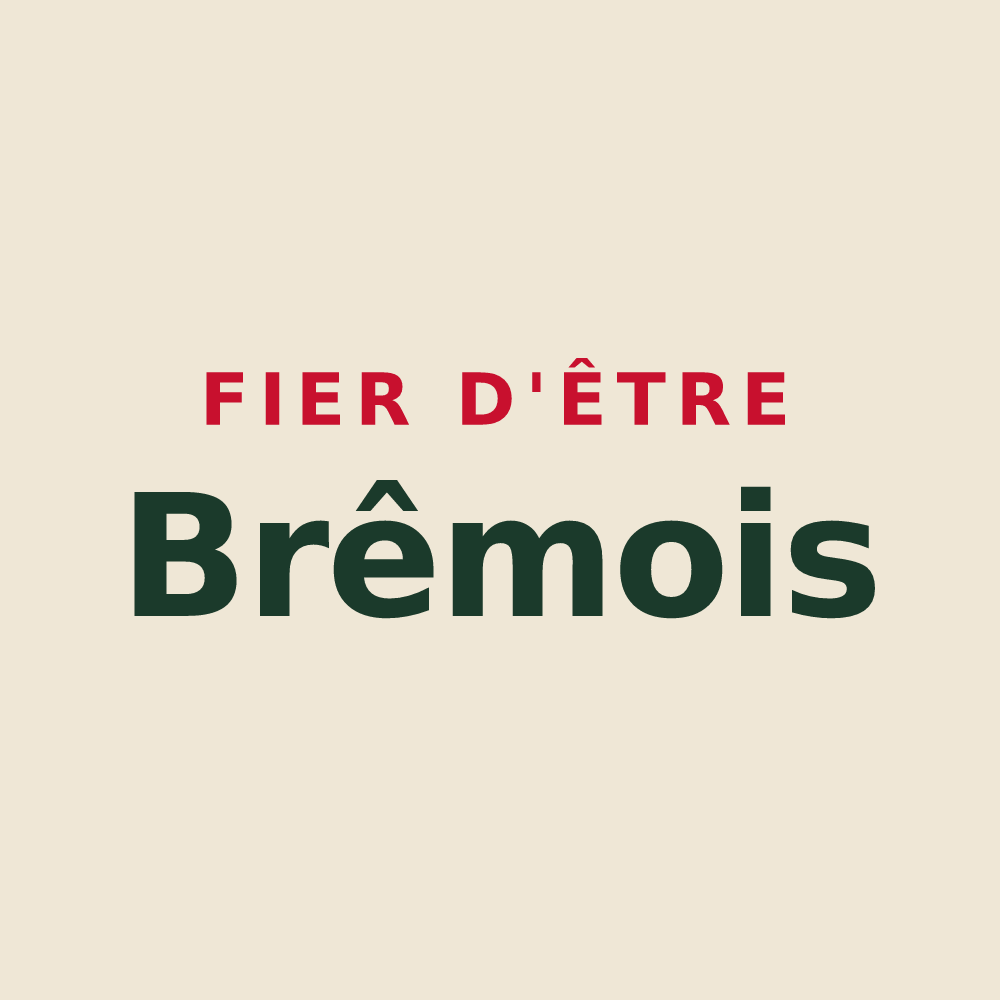 Tote bag « Fier d'être Brêmois » — design pour Brêmes