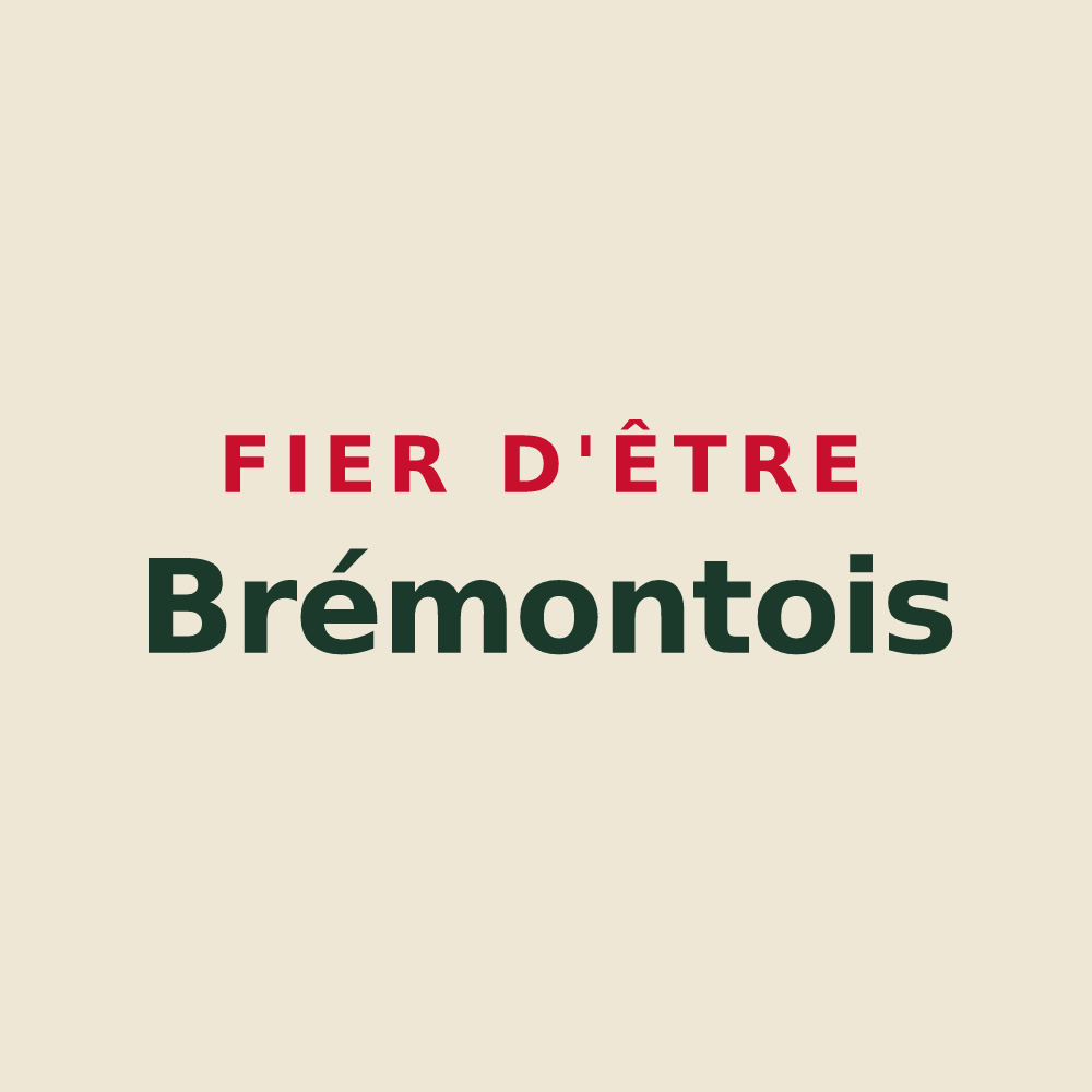 Tote bag « Fier d'être Brémontois » — design pour Brémoy