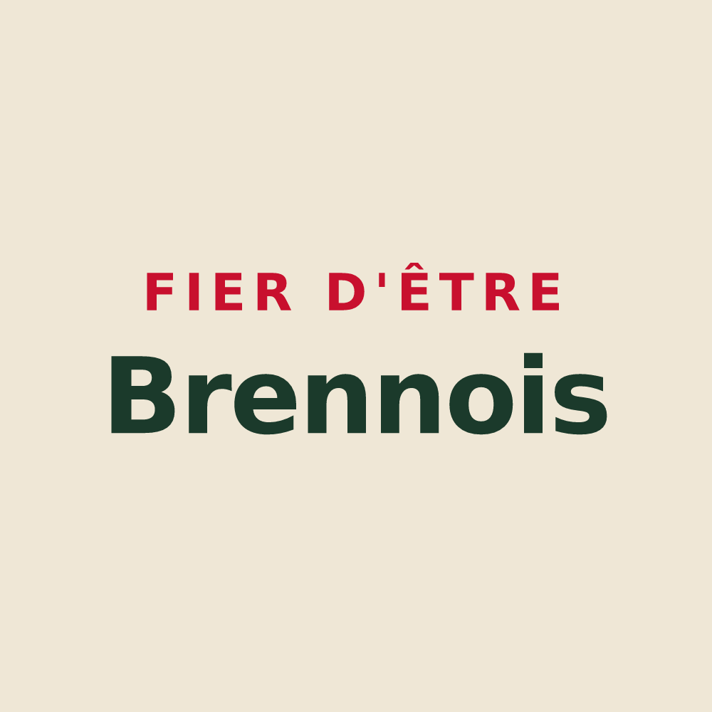 Tote bag « Fier d'être Brennois » — design pour Bren