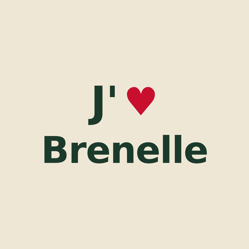 Tote bag personnalisé Brenelle — design J'aime Brenelle
