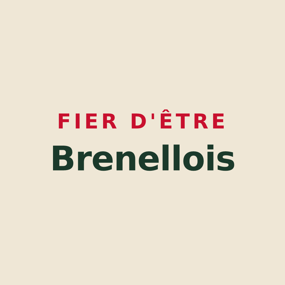 Tote bag « Fier d'être Brenellois » — design pour Brenelle