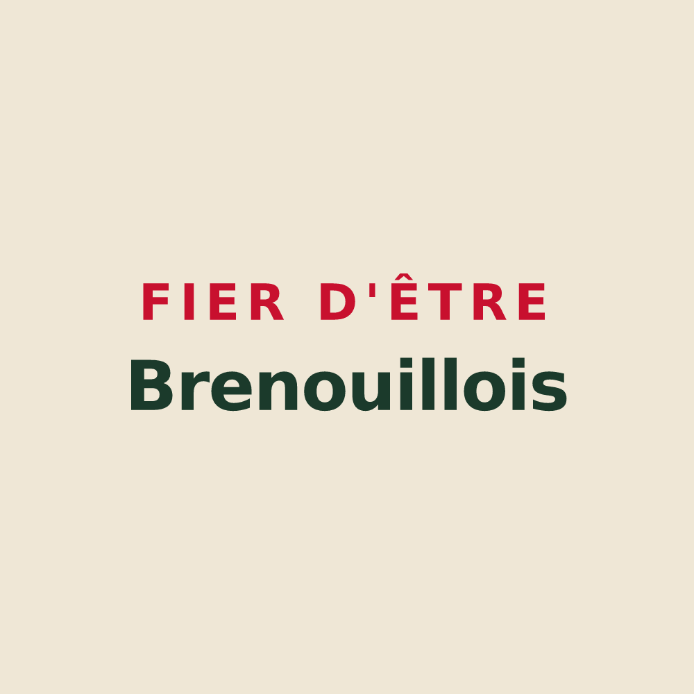 Tote bag « Fier d'être Brenouillois » — design pour Brenouille