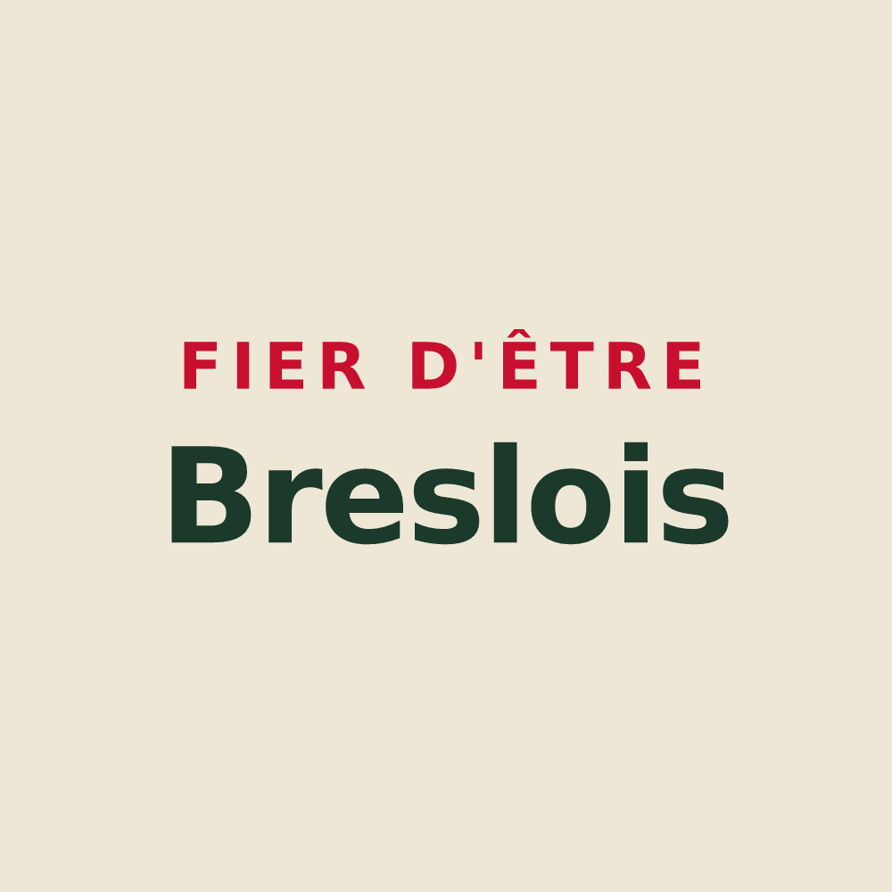 Tote bag « Fier d'être Breslois » — design pour Bresles