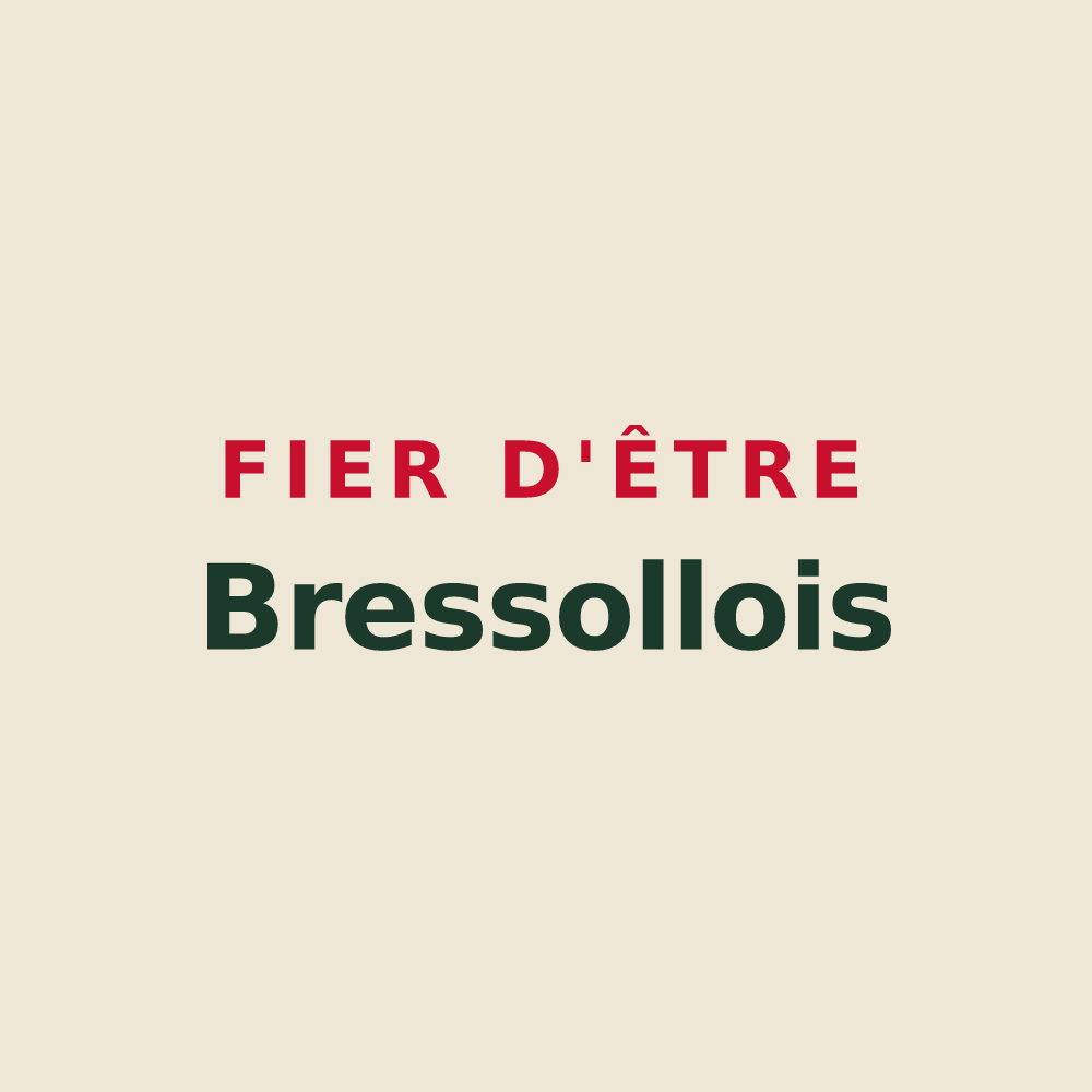 Tote bag « Fier d'être Bressollois » — design pour Bressolles