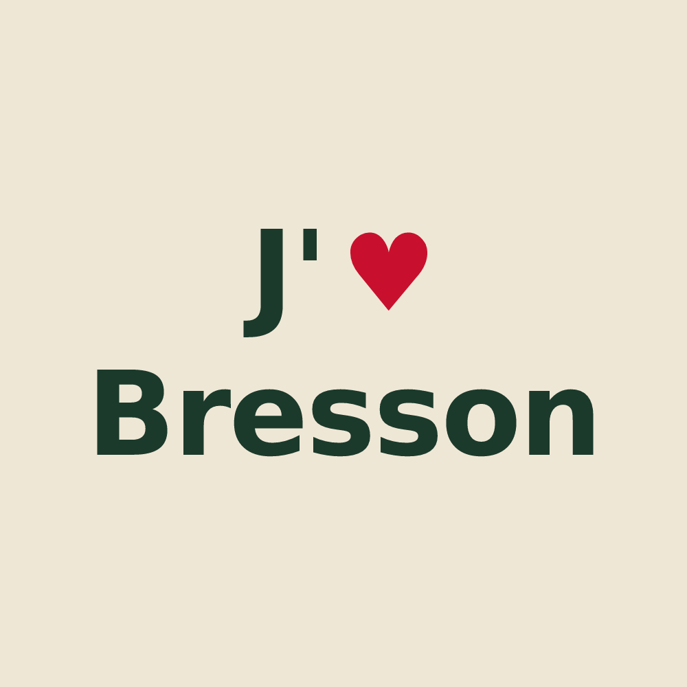 Tote bag personnalisé Bresson — design J'aime Bresson