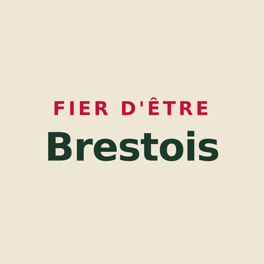 Tote bag « Fier d'être Brestois » — design pour Brest