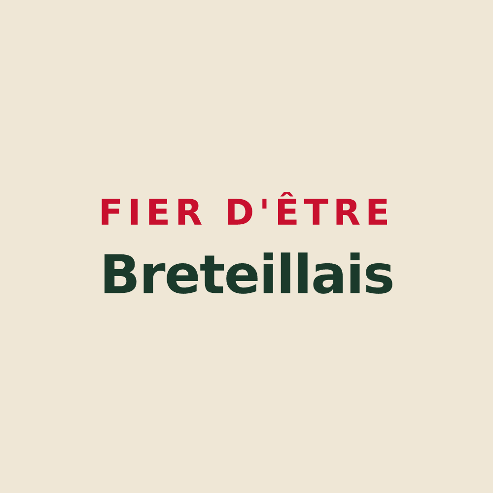 Tote bag « Fier d'être Breteillais » — design pour Breteil