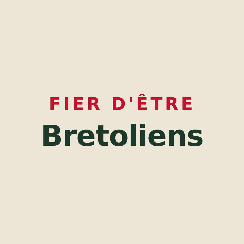Tote bag « Fier d'être Bretoliens » — design pour Breteuil
